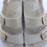 Birkenstock Milano Cream Patent Leather Sandals Image 4