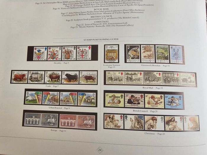 Royal Mint Special Stamps Book 1984