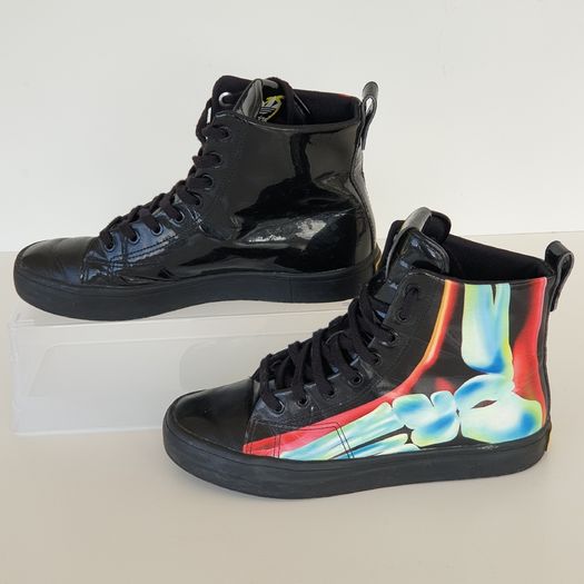 Adidas x Rita Ora skeleton hi top trainers