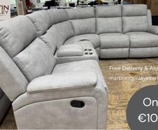 New Torino Corner Recliner Sofa Sets