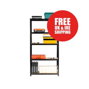 Budget Garage Shelving | Boltless Black