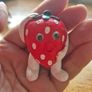 Tiny Fruit People Rare Find Vintage 6x Ceramic Figurines Image 8