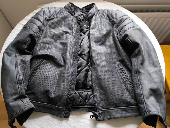 Revit Stewart Air Motorbike Leather Jacket Size XXL
