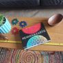 Unusual and Practical Mid-Century Modern Wooden Coffee Table with a Hard-Wearing Wood-Patterned Melamine Top and Slatted Magazine Shelf Image 8