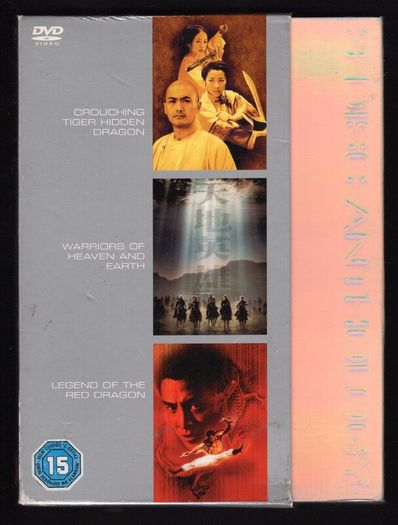 Crouching Tiger, Hidden Dragon, Warriors of Heaven and Earth & Legend of the Red Triple DVD Movie