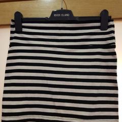 Striped Bodycon Skirt