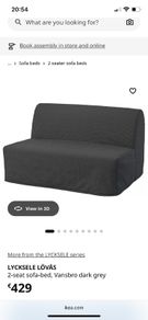 Ikea sofa bed