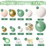 NEW SALE | Balloon Arch Kit, 147 Pcs Sage Green Balloon Arch with Sizes of 18 Inch,12 Inch, 10 Inch, 5 Inch for Balloon Garland as Birthday Decorations, Wedding Decorations, Baby Shower Decorations Image 5