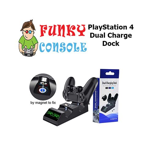 Playstation 4 PS4 Controller Mini Dual USB Charging Dock Charging Station Stand