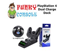 Playstation 4 PS4 Controller Mini Dual USB Charging Dock Charging Station Stand