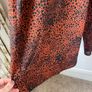Bnwt primark animal print wide leg jumpsuit with wrap around detail size 12 Image 9