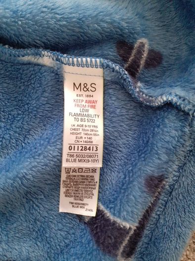 M&S Dressing gown 9-10 years