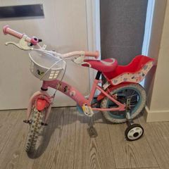 Disney Princess Girls Bike (Pink) 14" with Stabilizers