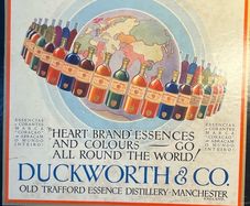 Double sided Duckworth  Show Card