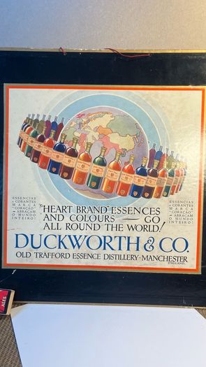 Double sided Duckworth  Show Card