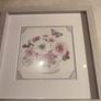 Framed Flowers vase stamped photo. Image 4