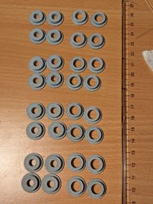 Samebike LO26 rear triangle bushing kit