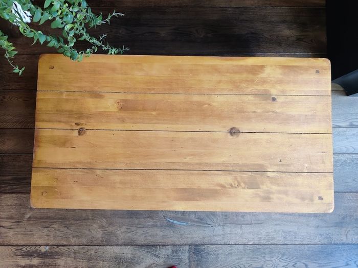 Vintage Upcycled Coffee table/ Blanket Chest