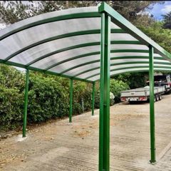 Free-standing carport. .