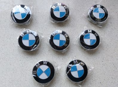 ( x 8 caps) BMW Centre Caps (68mm) Free Post