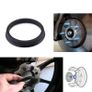 4pcs Black Car Plastic Wheel Hub Centric Rings Spigot rings Center Bore 67.1-54.1mm Image 2