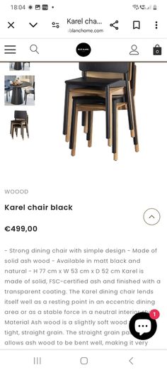 Designer chair