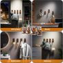 Coat Hooks Wall Mounted, 4 Pack Wooden Coat Hooks with 2 Install Ways, Natural Wood Coat Hooks for Wall to Hang Clothes, Coat, Towel, Keys, 4 Screws, 4 Double-Sided Patchs, Brown (FREE POSTAGE) Image 4