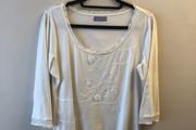 Per Una white top (size 16)
