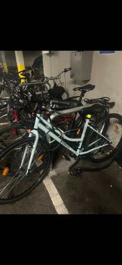 Hybrid Bike With Low Frame Mint - 120 Series