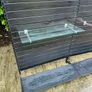 Large Black Metal Slat Wall Shop Shelving Modular Units Image 6