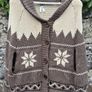 Atmosphere - Nordic Fair Isle Chunky Knit Cape Cardigan Image 6
