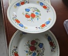 Ansley  set of eight salad plates..