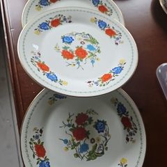 Ansley  set of eight salad plates..