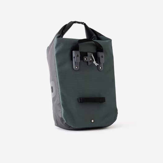 DECATHLON 20 L Waterproof Pannier Rack Bike Bag 500