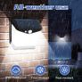 Vanranger Solar Security Lights Outdoor Garden - 248 LED Motion Sensor Flood Light 3 Modes Outside Solar Wall Lights 270 Wide Angle Lighting IP65 Waterproof for Fence Front Door Yard Garage 6 Pack Image 3