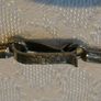 Vintage Mexican Silver & Turquoise Chevron Statement Necklace, 35.5g Image 5