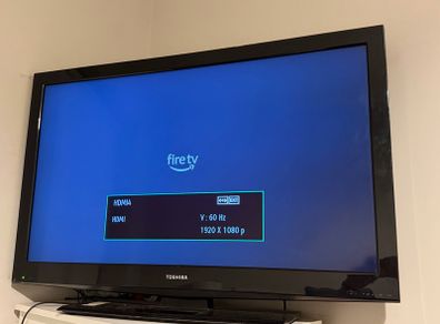 Toshiba 42" TV With Remote no sound