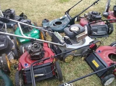 wanted broken lawnmowers