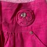 Pink Corduroy Skirt with Tulle Underskirt Image 2