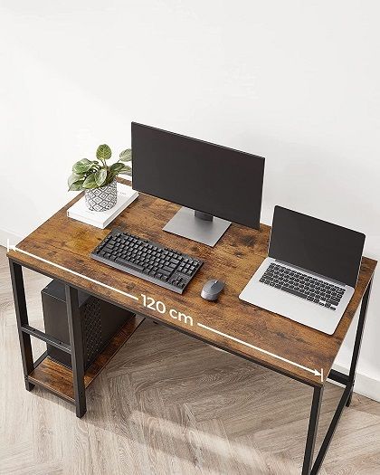 New Home Office Desk + Ladder Shelf - FREE P&P
