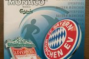 2001 Bayern Munich v Liverpool FC UEFA Super Cup Official Programme