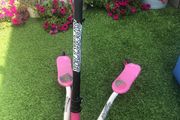 Pink flicker scooter