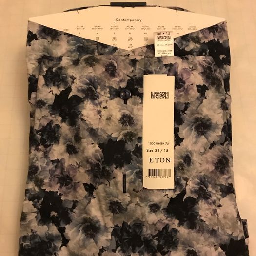 ETON  //  Floral Print Shirt