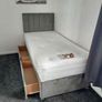 Single bed bed single bed with mattress Image 6