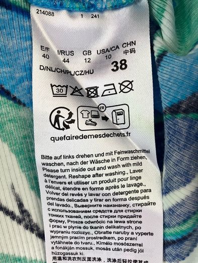 Size 12 Blue Top by Betty Barclay