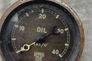old smiths oil pressure gauge