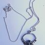 Vintage Sterling Silver 925 Claddagh Hands Heart Pendant and Chain length 16" - 3g Image 8