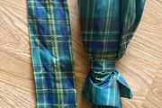 Green Check Umbrella