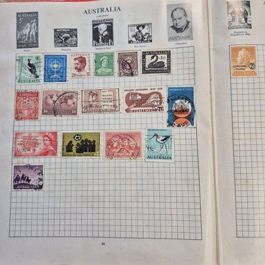 Stamps of the world stanley gibbson album