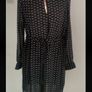 dress Bnwt black & white print long sleeve dress 10/12 Image 2